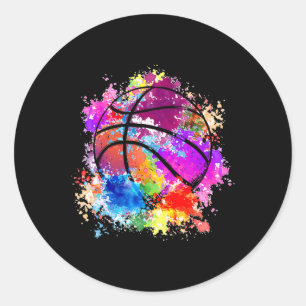 Bysketbyll Teenagers Girls Teens Women Byller Dunk Classic Round Sticker