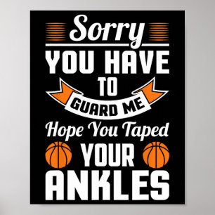 Bysketbyll Trash Talk Guard Me Hope You Taped Ankl Poster