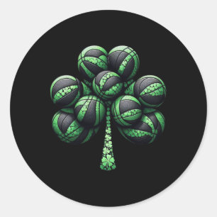 Bysketll St Patricks Day Irish Sketll 1 Classic Round Sticker