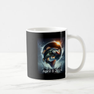 Byss Fish Solar Eclipse April 8 2025 Coffee Mug