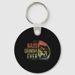 Byss Grandpa Ever Fishing Gifts Grandpa Birthday V Key Ring