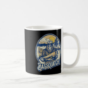 Byssquatch! Byss Fisherman Sasquatch Funny Bigfoot Coffee Mug