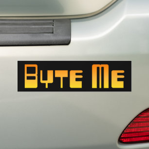 Byte Me Bumper Sticker