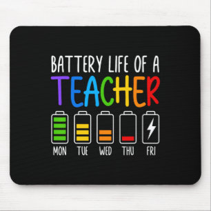 Byttery Life Of A Teacher Funny School Teacher App Mouse Pad