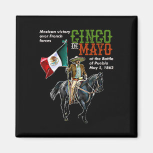 Byttle Of Puebla May 5 Mexican Cinco De Mayo Magnet