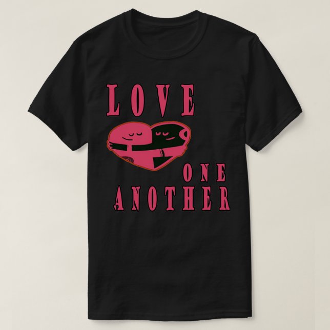 byu love one another t T-Shirt (Design Front)
