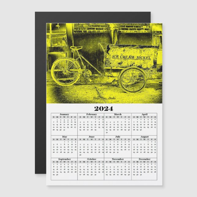 Bywater Bicycle 2024 Calendar (Front/Back)