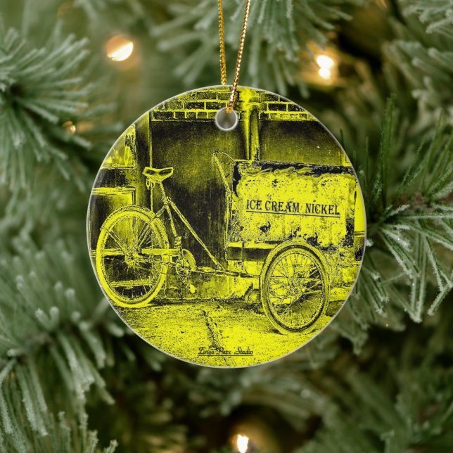 Bywater Bicycle Ceramic Ornament (Tree)