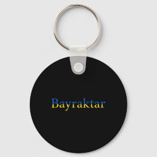 Byyraktar Tb2 With The Ukrainian Flag Clic Key Ring