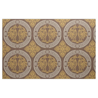 Byzantine Birds, Amber Fabric