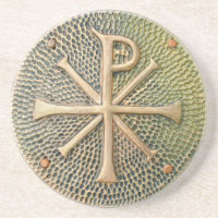 Byzantine cross symbol metal medallion history anc