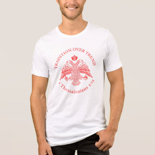Byzantine Eagle Tradition Over Trend Tee