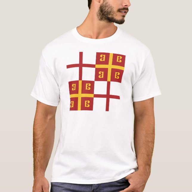 Byzantine Empire Flag T-Shirt (Front)