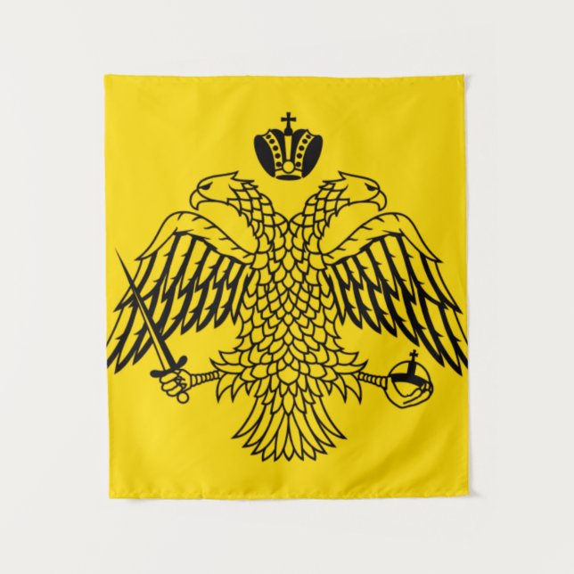 Byzantine Empire Flag Tapestry (Front)