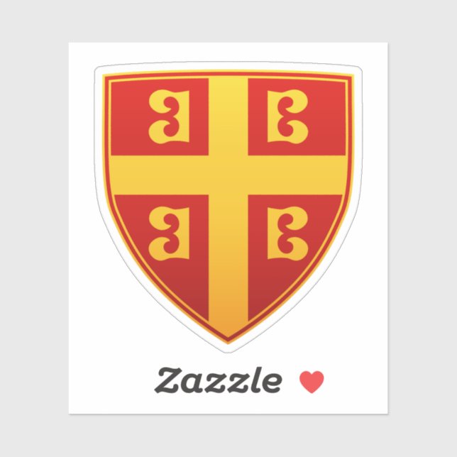 Byzantine Empire Imperial Flag Emblem (Sheet)