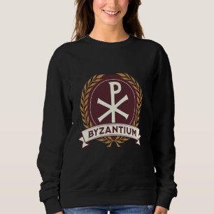 Byzantium Chi Rho Symbol of the Byzantine Empire Sweatshirt