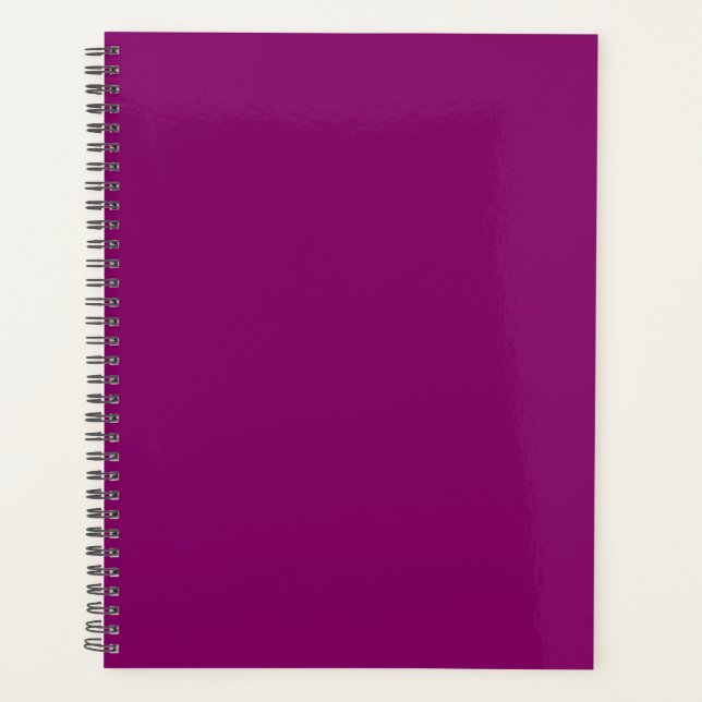 Byzantium Purple Planner (Front)