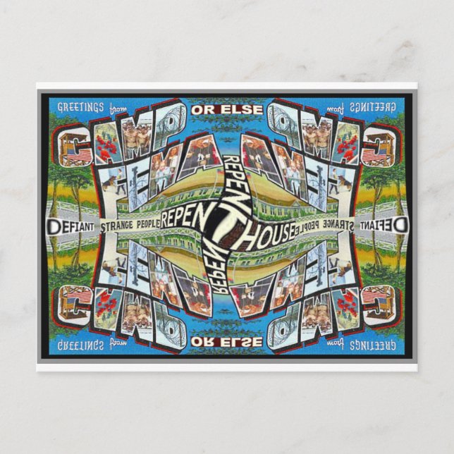 BZ Art: Camp FEMA Postcards (Front)