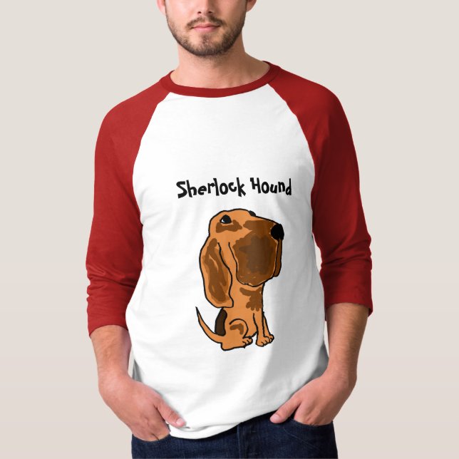 BZ- Sherlock Hound Bloodhound Shirt (Front)