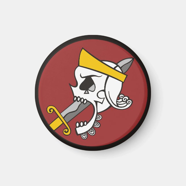 BZRD Zombie Killer Logo Magnet (Front)
