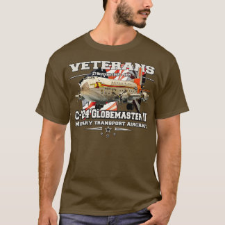 C124 Globemaster II heavylift cargo aircraft T-Shirt