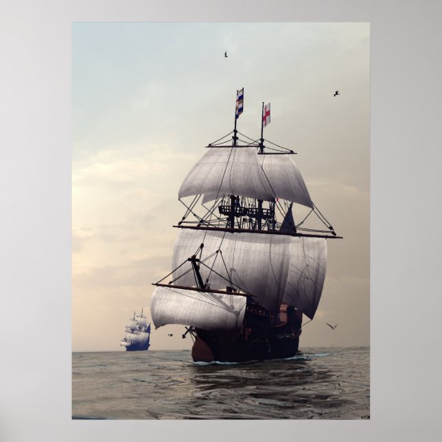 C16th  Frigates Poster (Front)