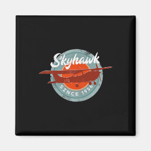 C172 Skyhawk Vintage Retro Airplane Flying Pilot G Magnet