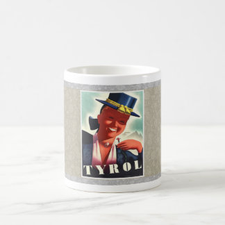 c1940 AUSTRIA / TYROL TRAVEL POSTER MCM Coffee Mug