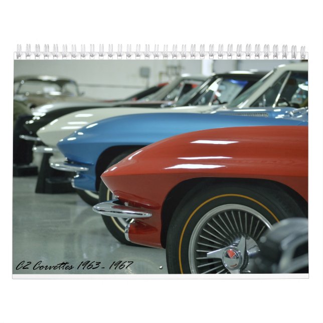  C2 Corvette Calendar (Cover)