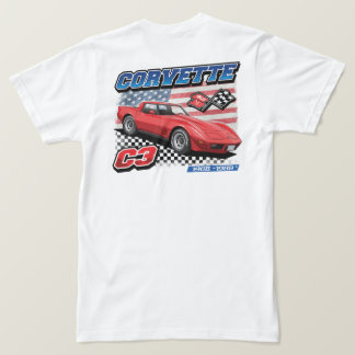 C3 Corvette - 2-Sided Men's T-Shirt