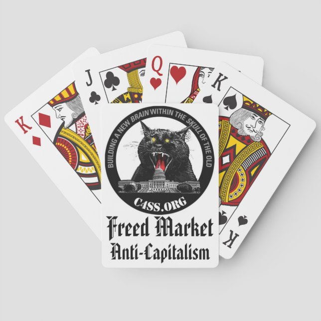 C4SS Lazer Cat Playing Cards (Back)