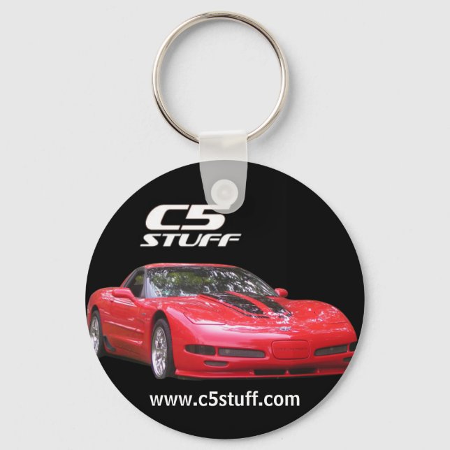 c5_logo, mug2, www.c5stuff.com, corvette keychain (Front)
