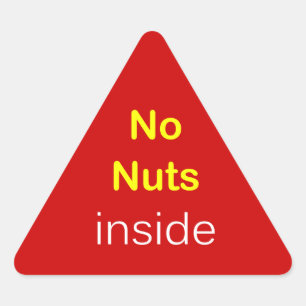 c6 - Food Label ~ NO NUTS INSIDE.