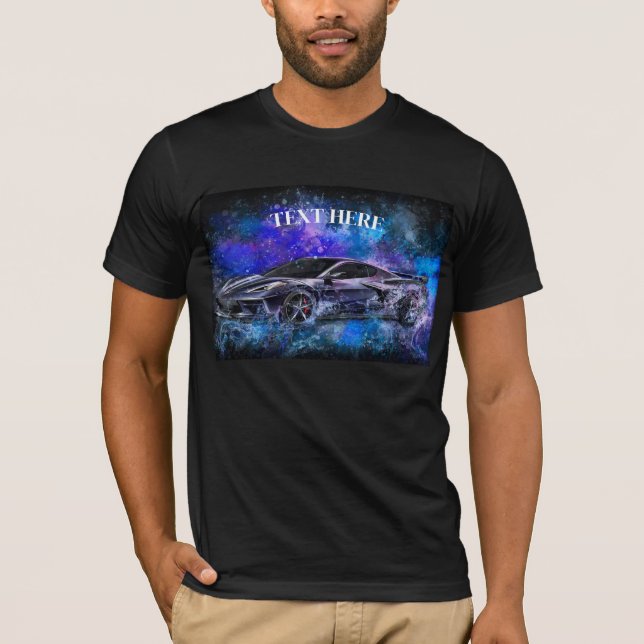 C8 Corvette Splash T-Shirt (Front)