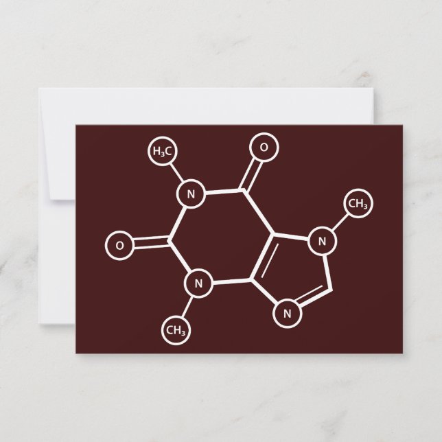 C8H10N4O2 molecular structure Invitation (Front)