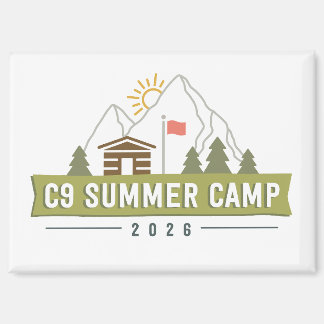 C9 Summer Camp 2026 Logo Magnet