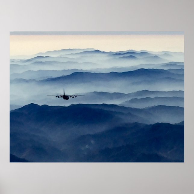 C-130 Above the Haze Poster (Front)