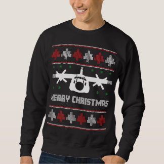 C-130 Hercules Aeroplane Ugly Christmas Sweater