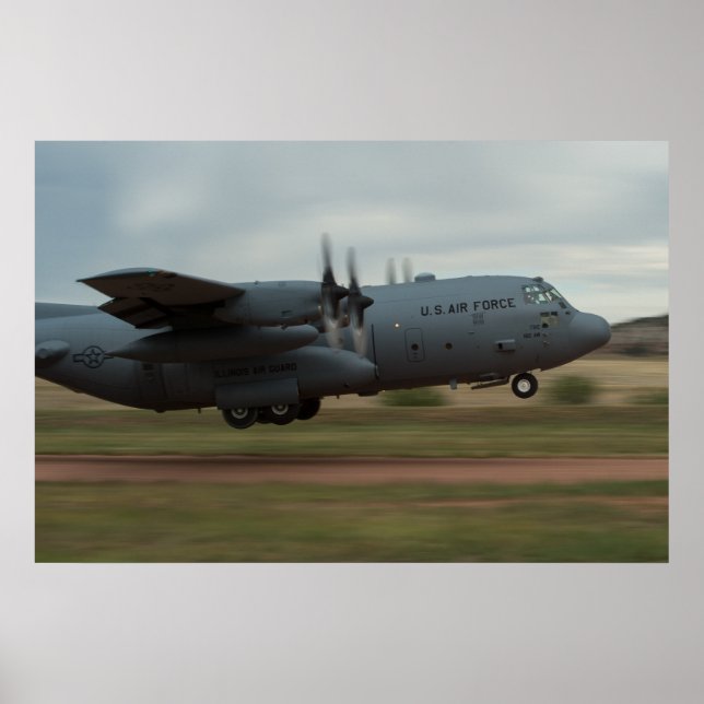 C-130 Hercules Aircraft Poster (Front)