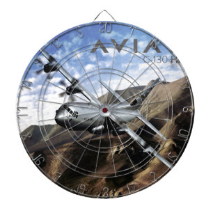 C-130 HERCULES Military Aeroplane Dartboard