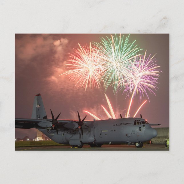 C-130 Hercules Postcard (Front)