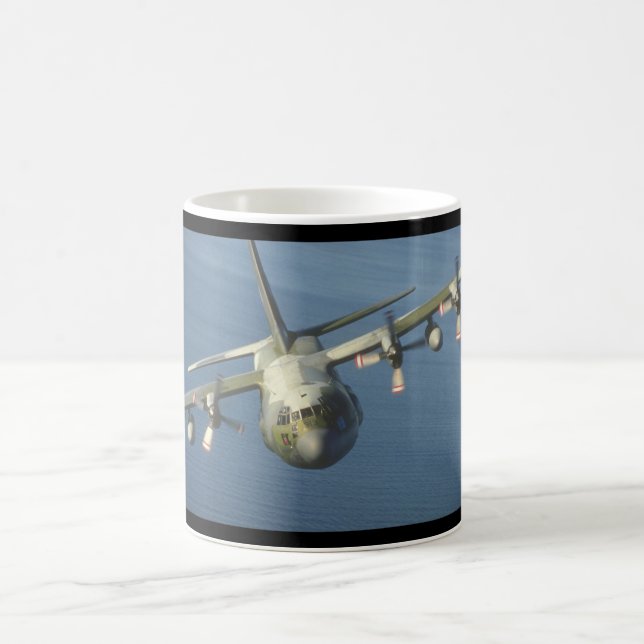 C-130 Hercules Transport_Military Aircraft Coffee Mug (Center)
