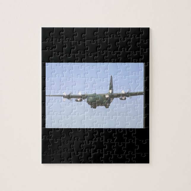 C-130 Hercules Transport_Military Aircraft Jigsaw Puzzle (Vertical)