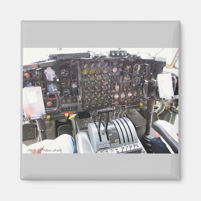 C-130A Cockpit Magnet (Front)
