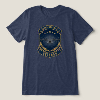 C-130J Super Hercules Military Veteran Crest Tri-Blend Shirt