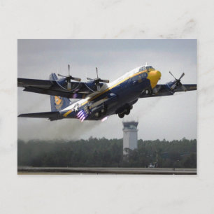 C-130T Hercules - "Fat Albert" Blue Angels Postcar Postcard