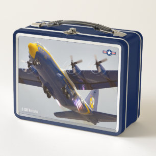 C-130T HERCULES METAL LUNCH BOX