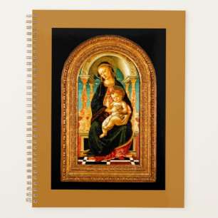 c. 1470 Botticelli Madonna and Child Enthroned Planner