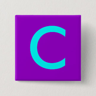 C 15 CM SQUARE BADGE