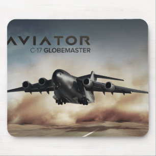 C-17 Globemaster Cargo Aeroplane Mouse Pad